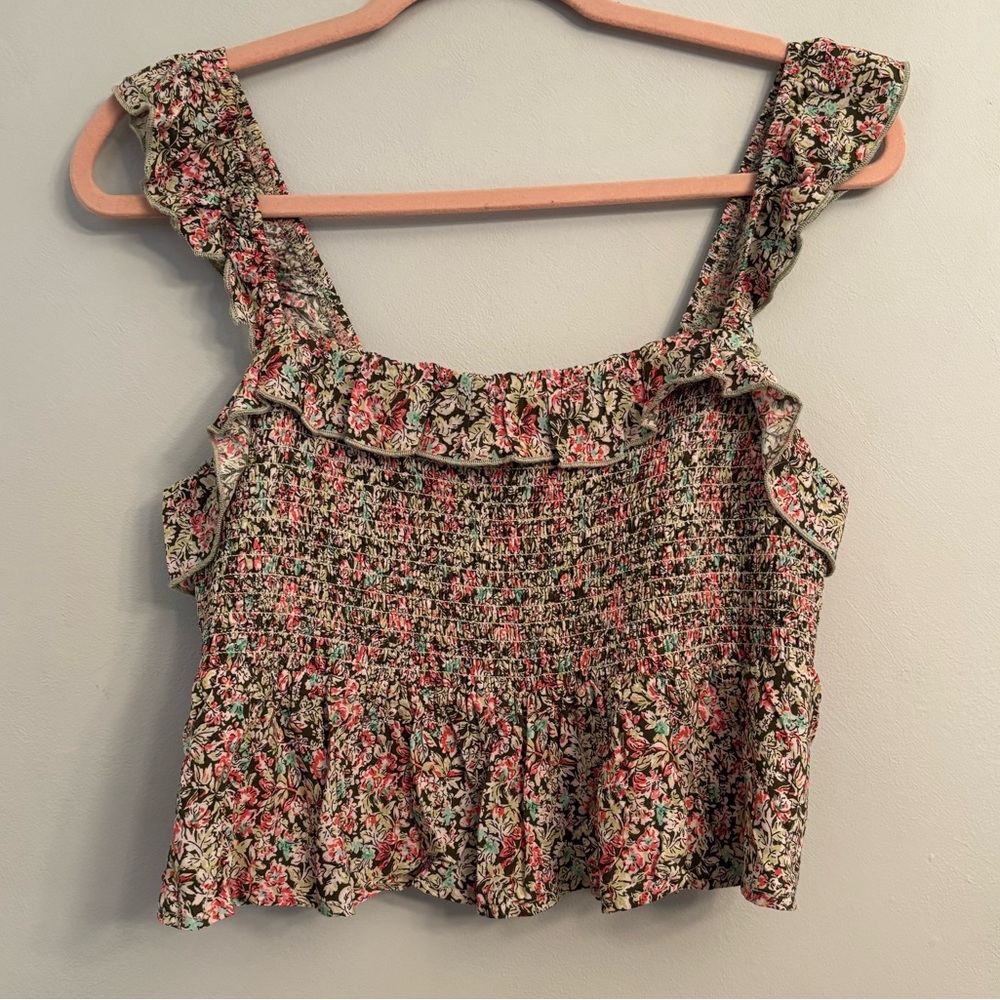 NWT Natural Life Cropped Tank - size XL